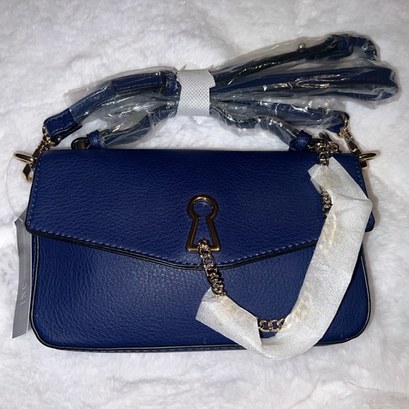 INC International Concepts Handbags - INC International Concepts Navy Crossbody Bag